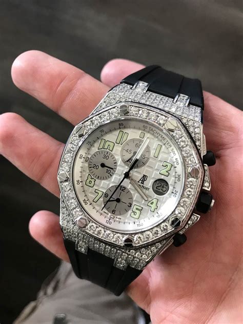 audemars piguet iced out watch|audemars piguet dealer.